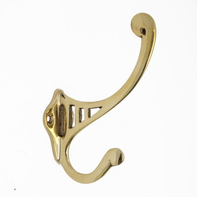 Brass Bar Hat and Coat Hook